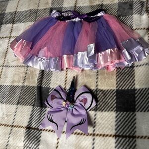 Tutu Purple and Pink tutu Matching Set